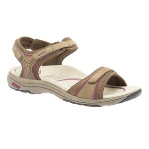 Abeo Goleta Sandals Size 8 Narrow Leather Adjustable Strap Bio System Orthotics